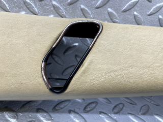 W123 b pillar cover right beige used OEM