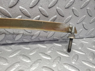 W126 Coupe front left door window channel used OEM