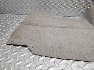 W124 Cabriolet fuel tank cover carpet gray used OEM
