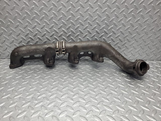 W126 Coupe exhaust manifold left used OEM