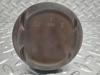 W124 Cabriolet piston with connecting rod used OEM