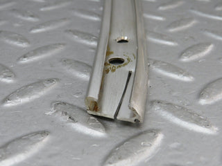 R107 SL hardtop b pillar chrome trim left side used OEM