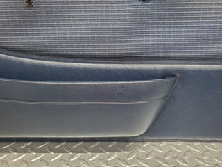 W123 front right door card blue used OEM