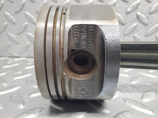 W124 Cabriolet piston with connecting rod used OEM