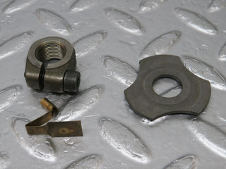 W124 wheel hub locking cap set used OEM