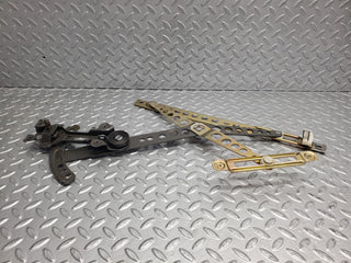 W123 front left manual window regulator used OEM