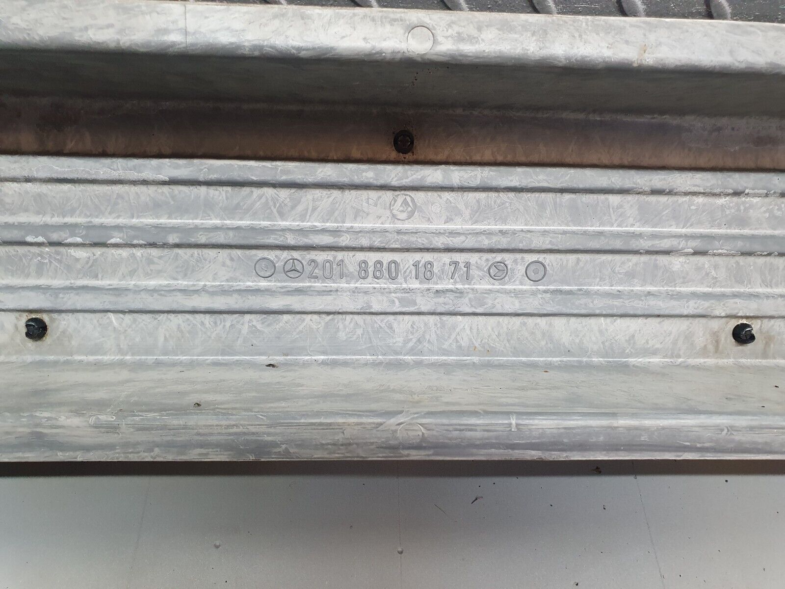 42977 Mercedes-Benz W201 190 Rear Bumper 2018851625 2018801871