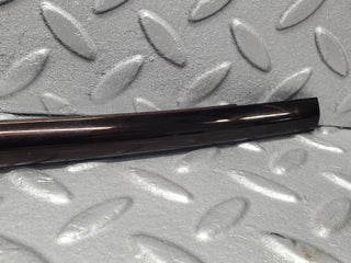 W201 Baby Benz front windscreen top chrome moulding trim used OEM