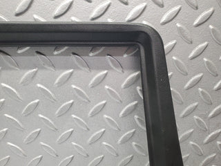 W210 rear left inner window frame cover black used OEM