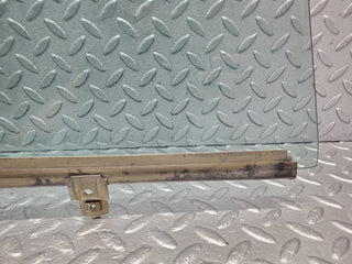 W123 Wagon front right window glass used OEM