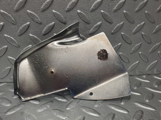 W123 Coupe b pillar chrome cover left side used OEM