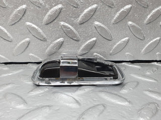 W108 chrome frame for door opener left used OEM