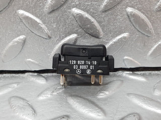 42389 Mercedes-Benz R129 320SL Coupe Right Door Window Switch 1298201410
