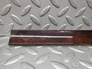W124 dashboard wood trim set used OEM