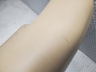 W124 Cabriolet front left passenger seat leather beige used OEM