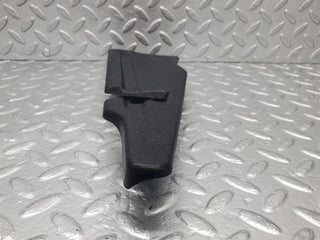 W123 Coupe front left seat cover trim black used OEM