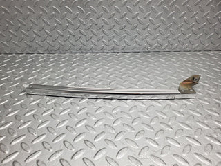 W123 rear left door chrome window channel used OEM