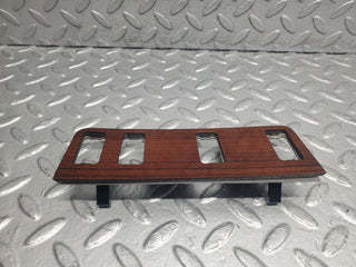 W123 dashboard switch console wood trim used OEM