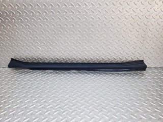 R129 SL left door sill trim blue used OEM