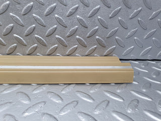 W123 Coupe left door sill trim beige used OEM