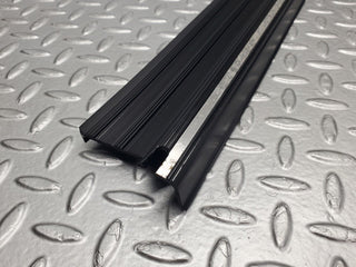W123 Coupe door sill trim black left side used OEM