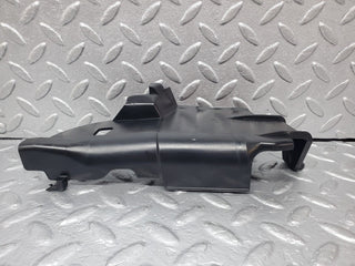 W126 front left door lock inner cover used OEM