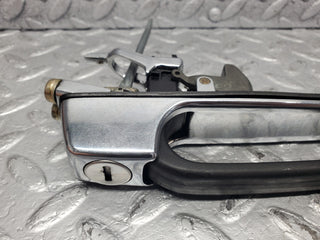W123 Coupe front right door exterior handle used OEM