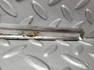 W123 rear right door chrome moulding trim used OEM
