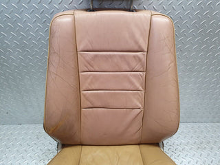 W126 Coupe front right electric passenger seat leather used OEM