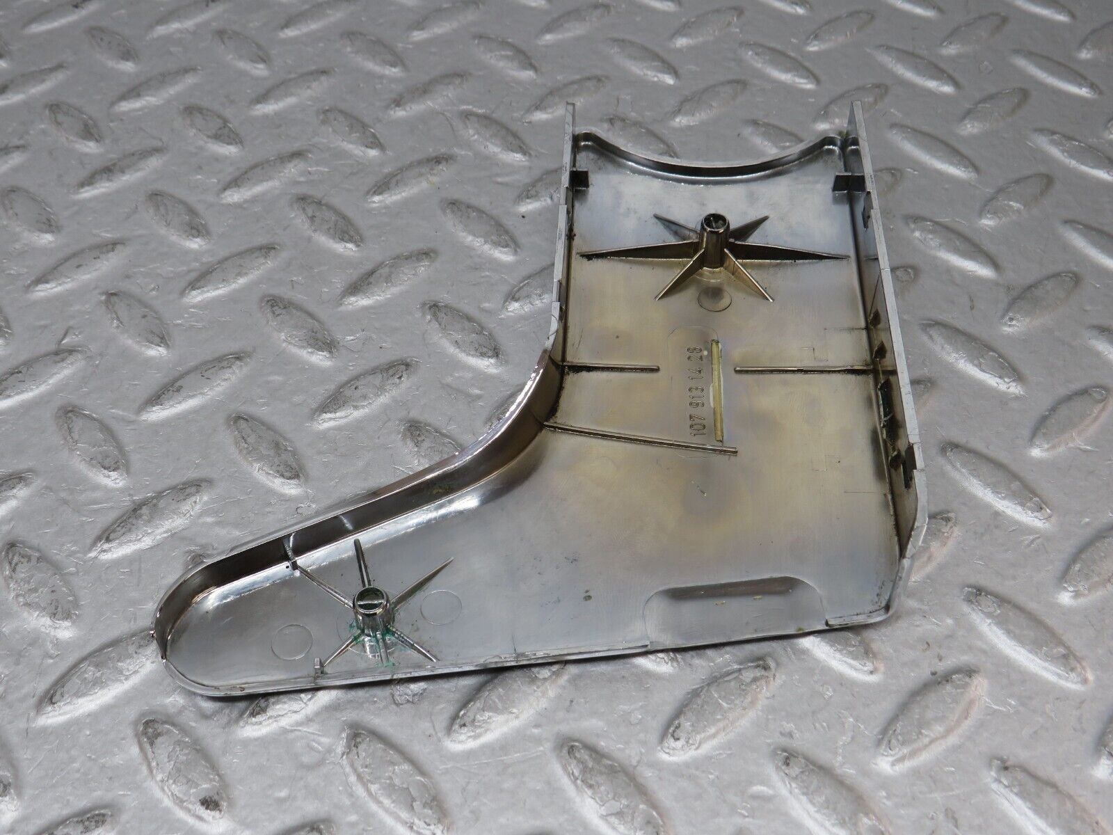 35658 Mercedes-Benz R107 280SL  Seat Hinge Chrome Cover 1079131428