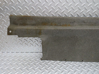 W126 trunk boot carpet grey used OEM