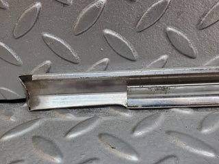 W126 front right door chrome moulding trim used OEM