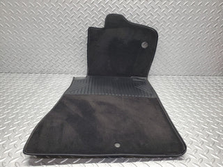 W201 Baby Benz front right floor carpet black used OEM