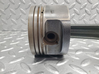 W124 Cabriolet piston with connecting rod used OEM