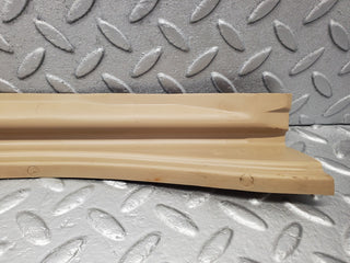 R129 SL left door sill trim beige used OEM