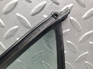 W201 Baby Benz rear right quarter window glass used OEM