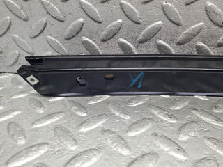 W140 rear left door window channel used OEM