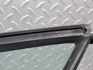 44636 Mercedes-Benz W124 220E Rear Right Quarter Window Glass 1247350624