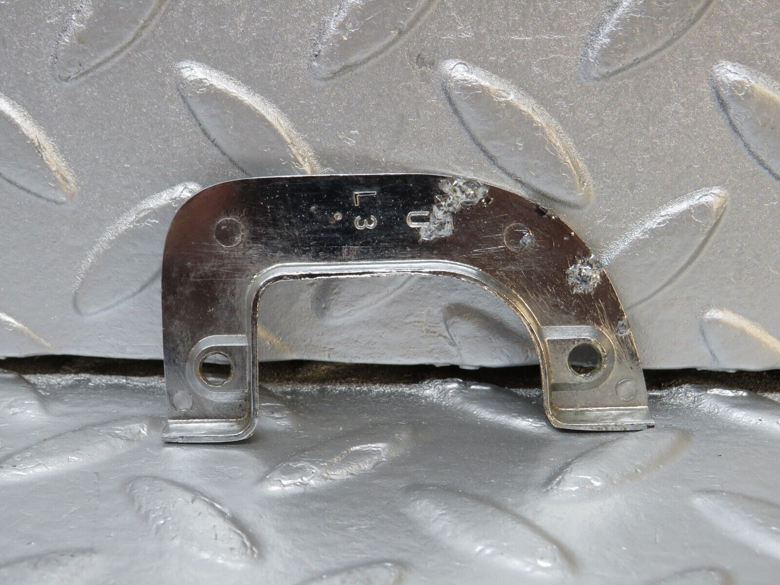 40036 Mercedes-Benz R107 350SL Interior Door Chrome Latch Trim Left