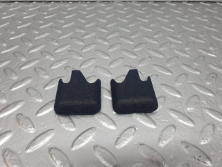 W201 Baby Benz front seat rail trim cover blue used OEM