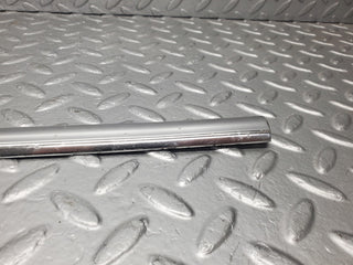 W123 rear left door chrome moulding trim used OEM