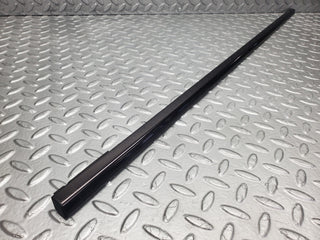 W210 rear left door window exterior trim used OEM