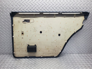 S123 Wagon rear left door card blue used OEM