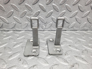 R129 SL soft top cover lock latch pair used OEM