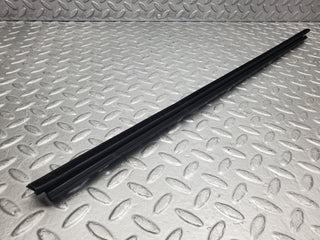 W140 inner window weatherstrip seal front left used OEM