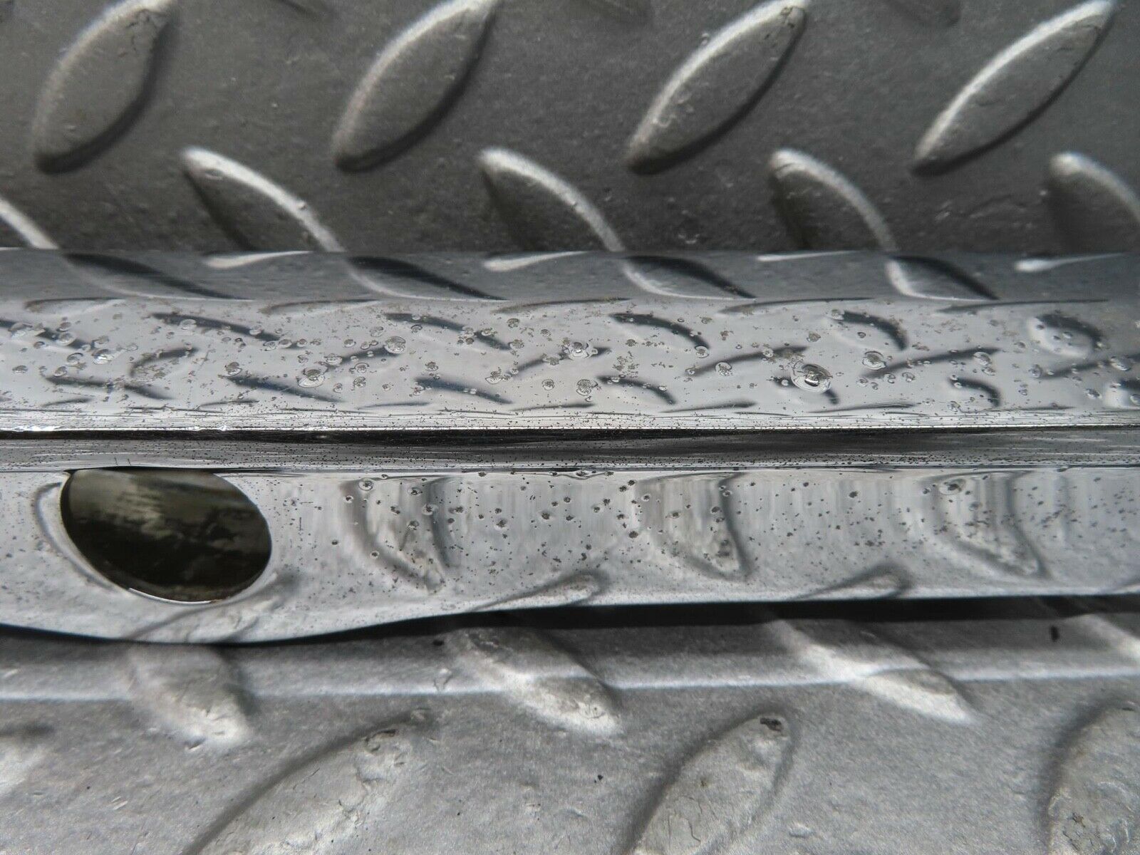 12417 Mercedes-Benz R107 Trunk Chrome number Plate Light 1076901580