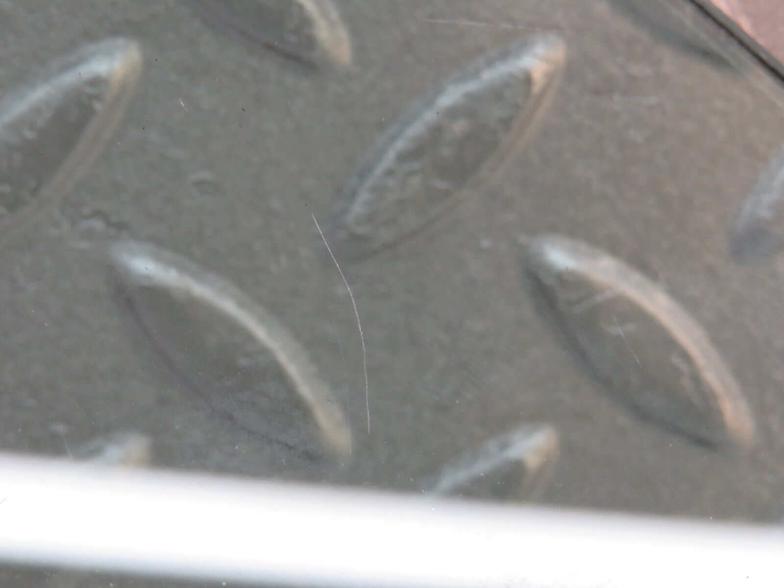 40186 Mercedes-Benz R107 Hardtop Quarter Window Glass Right Side