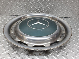 W123 Coupe wheel hub cap 14 inch used OEM