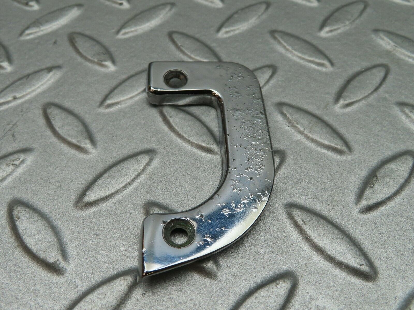 4925 Mercedes-Benz R107 350SL Right Interior Chrome Door Latch Trim