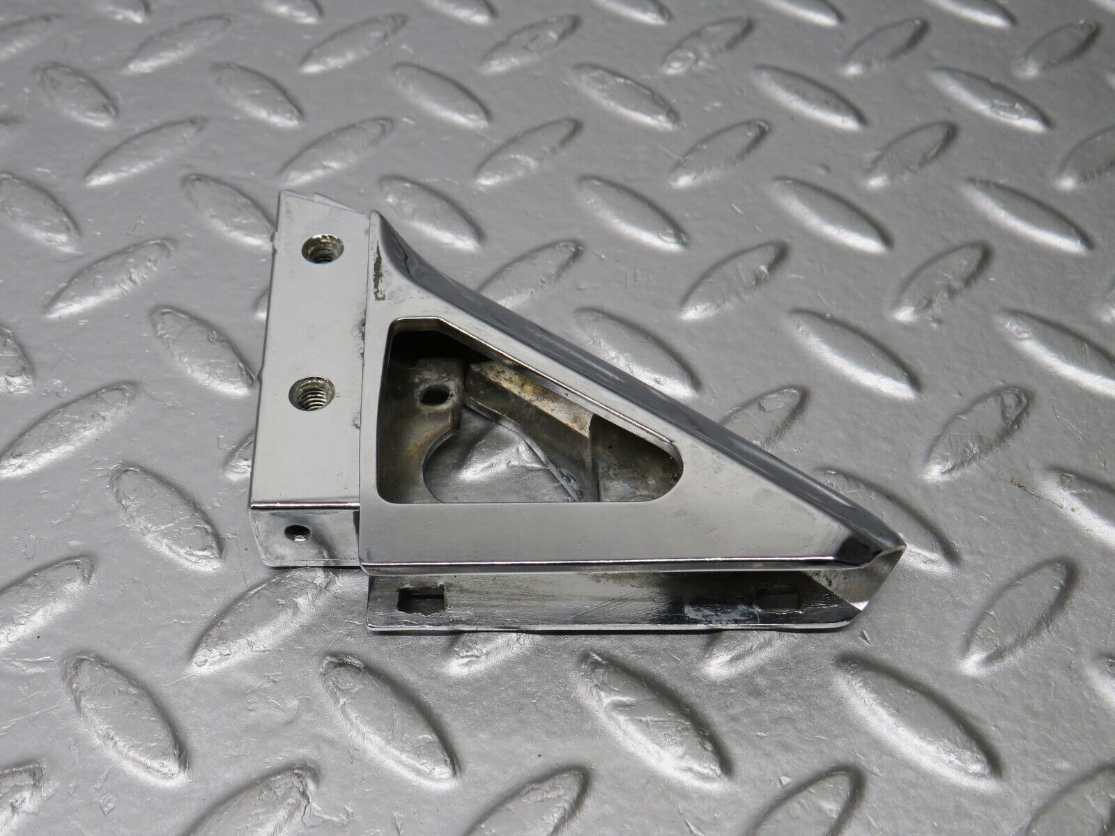 39121 Mercedes-Benz R107 500SL Right Wing Mirror Triangle Chrome Bracket